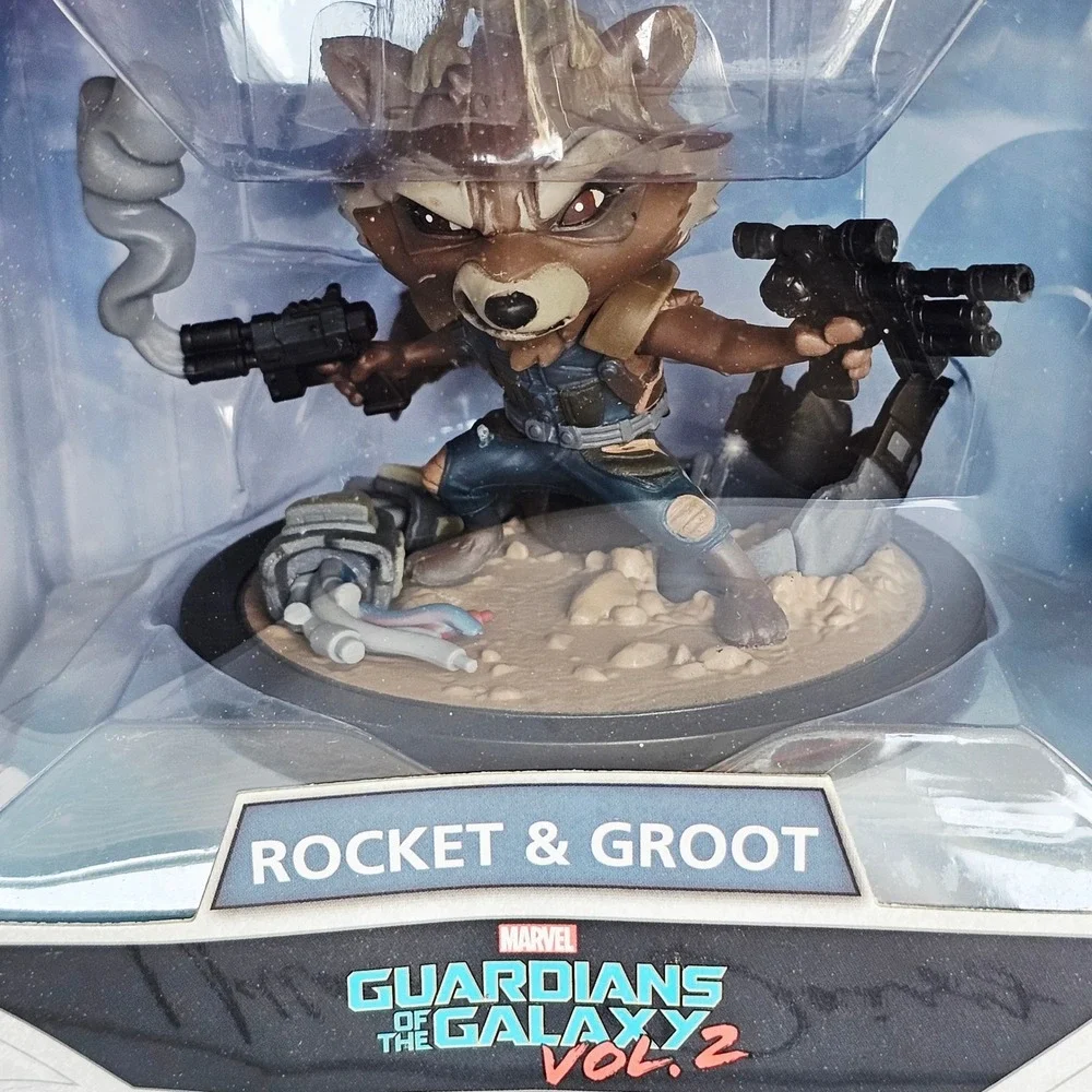 Marvels Guardians of the Galaxy Vol2 Rocket & Groot Action Figure Q Fig NIB 1185